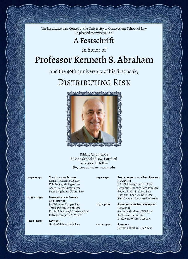 Poster image with conference agenda at the bottom.